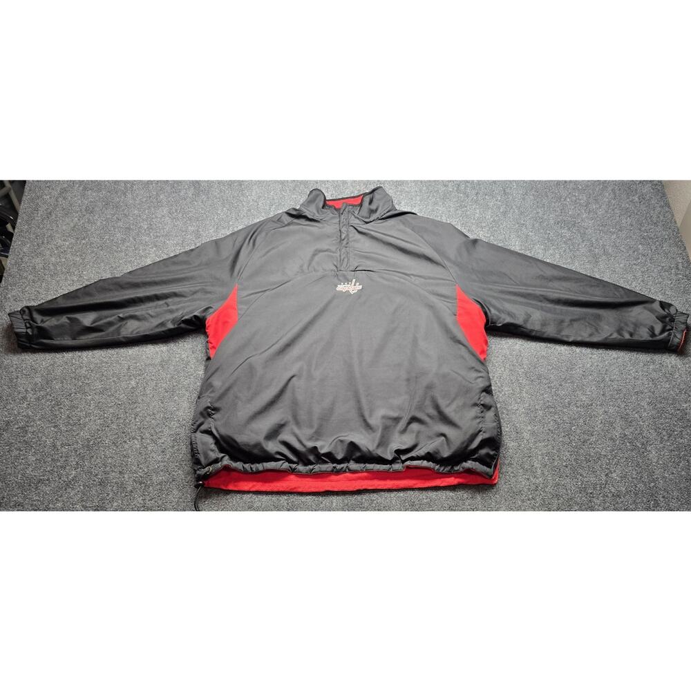 Washington Capitals NHL Team Apparel Reversible Red / Black Pullover W/Zip XL